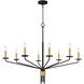 Alexander 8 Light 40.00 inch Chandelier