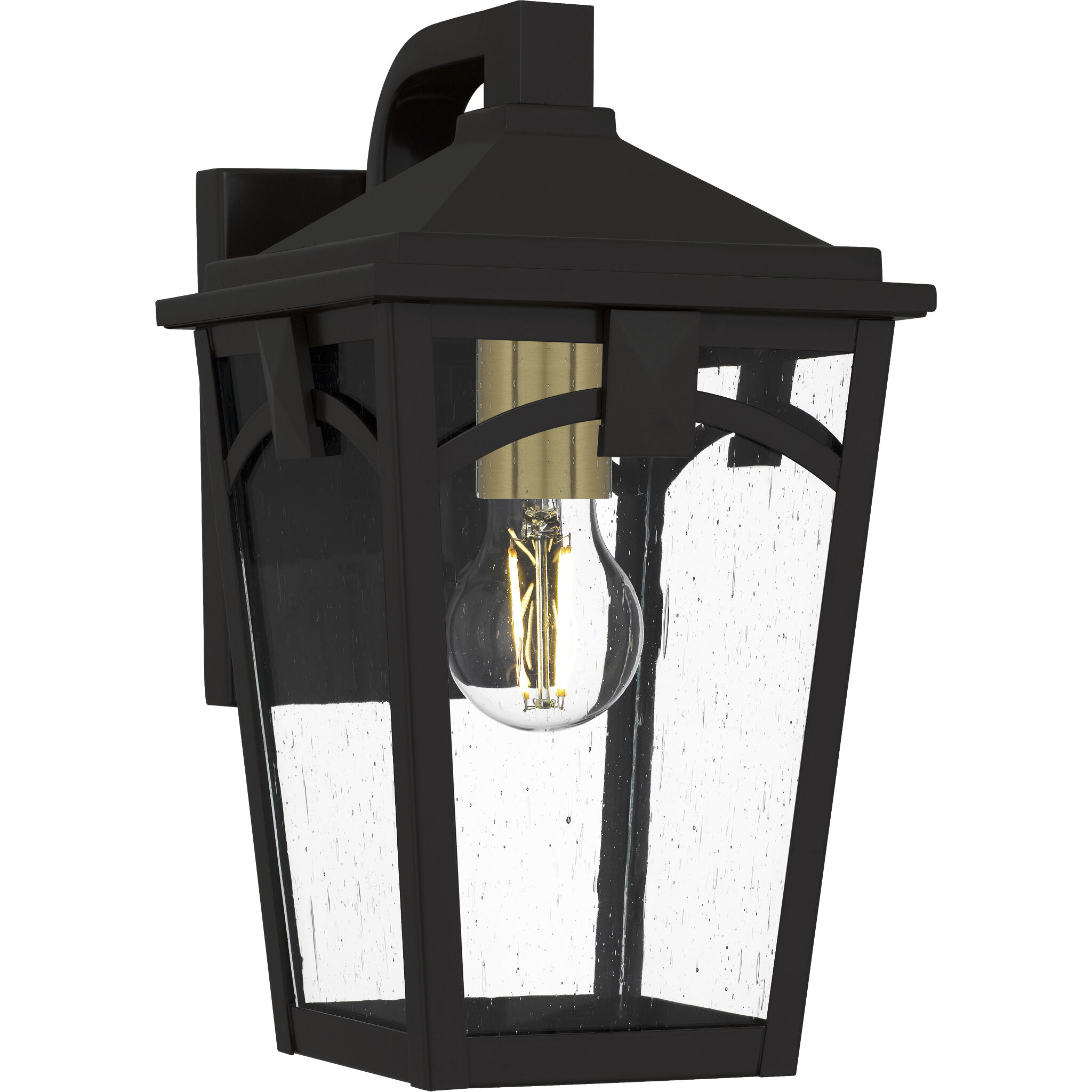 Jaxon 1 Light 12.5 inch Western Bronze Outdoor Wall Lantern