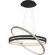 Isabelle 32.5 inch Matte Black Pendant Ceiling Light