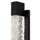 Solace LED 24 inch Matte Black Outdoor Wall Lantern, Large