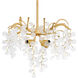 Maple 4 Light 22 inch Gold Leaf Pendant Ceiling Light