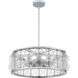 Terrarock 5 Light 23 inch Polished Chrome Pendant Ceiling Light, Large