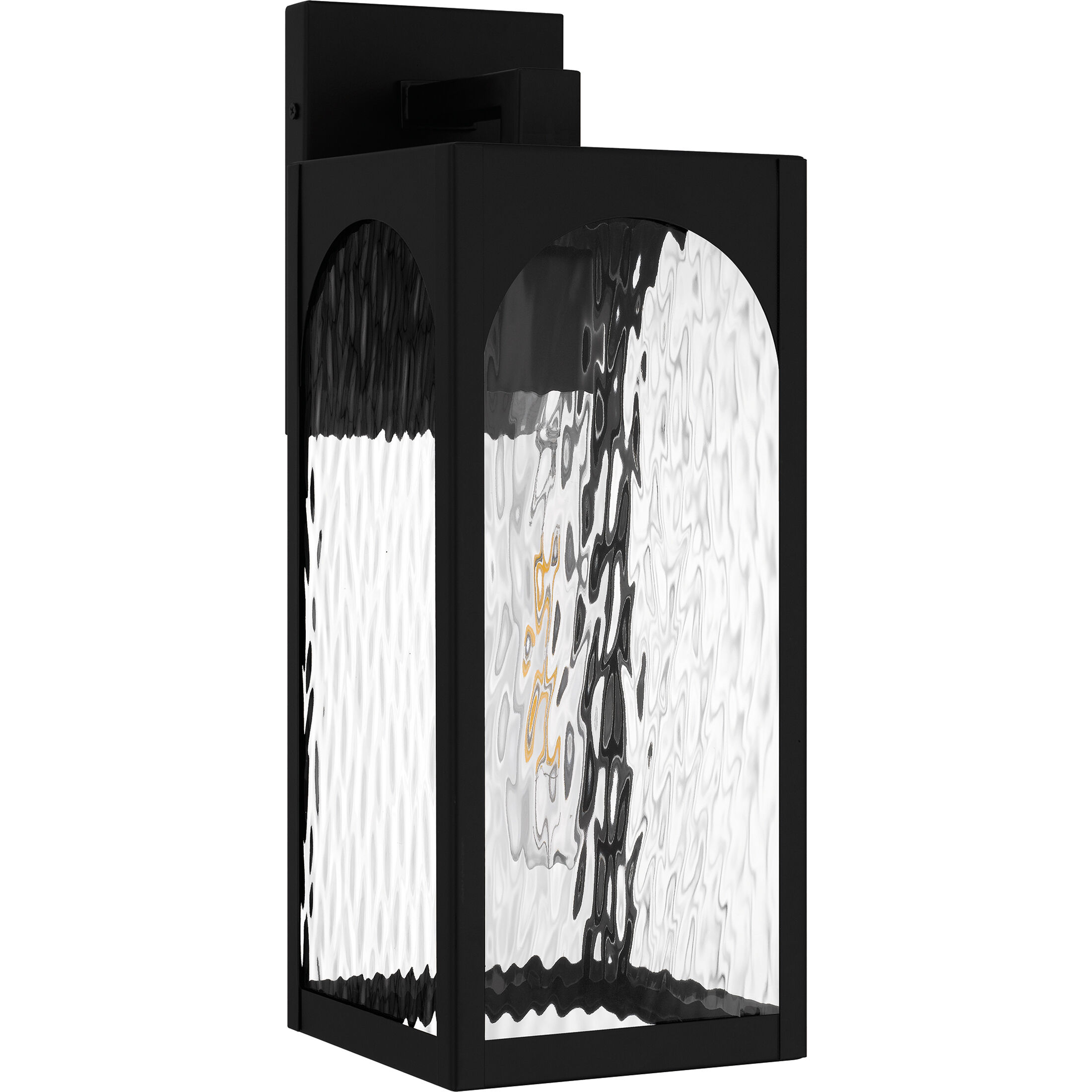 Dallington 1 Light 16.75 inch Matte Black Outdoor Wall Lantern, Medium