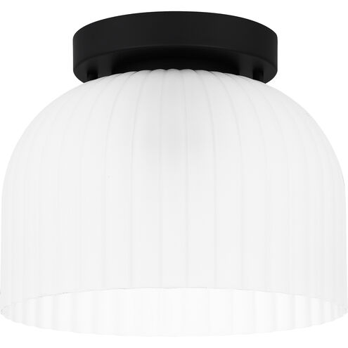 Rembrandt 1 Light 10 inch Matte Black Flush Mount Ceiling Light