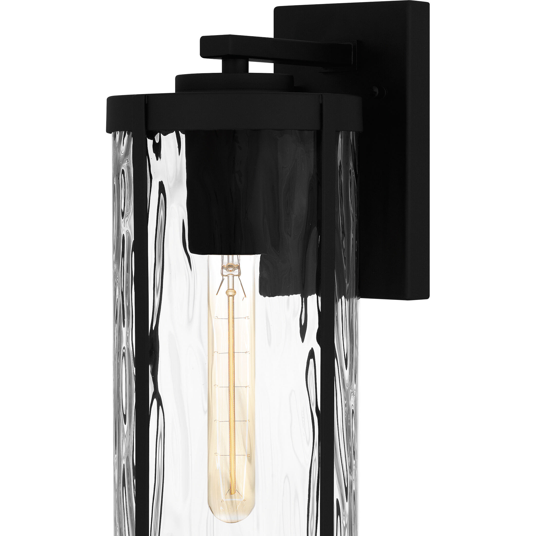Culpo 1 Light 17 inch Matte Black Outdoor Wall Lantern