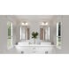 Daniels LED 13.25 inch Polished Nickel Bath Light Wall Light