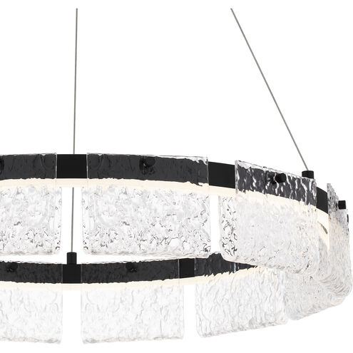 Alice LED 24.75 inch Matte Black Pendant Ceiling Light