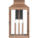 Beryn 4 Light 23 inch Aged Copper Outdoor Wall Lantern