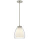 Vivienne 1 Light 9 inch Brushed Nickel Mini Pendant Ceiling Light