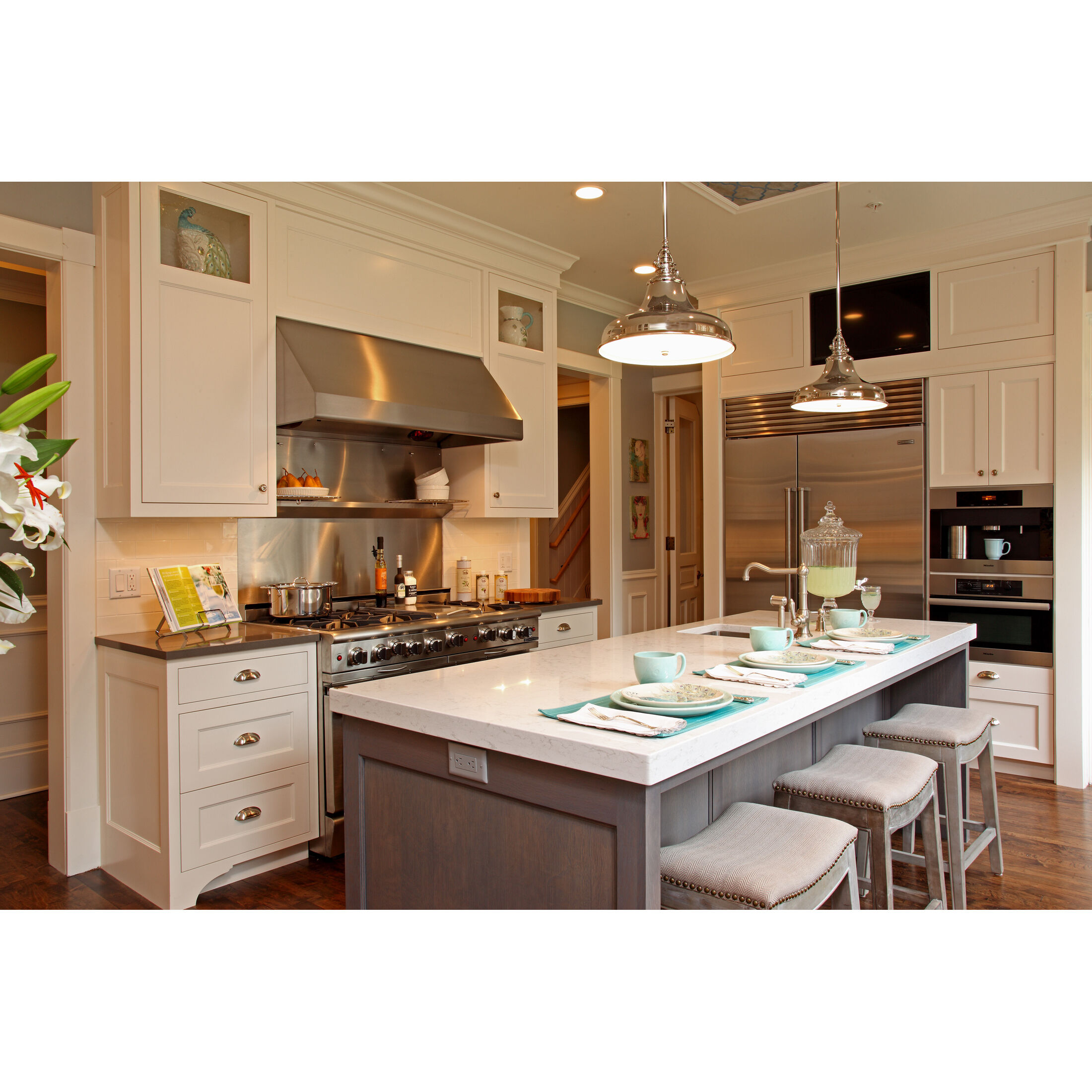 Emery 1 Light 14 inch Brushed Nickel Pendant Ceiling Light