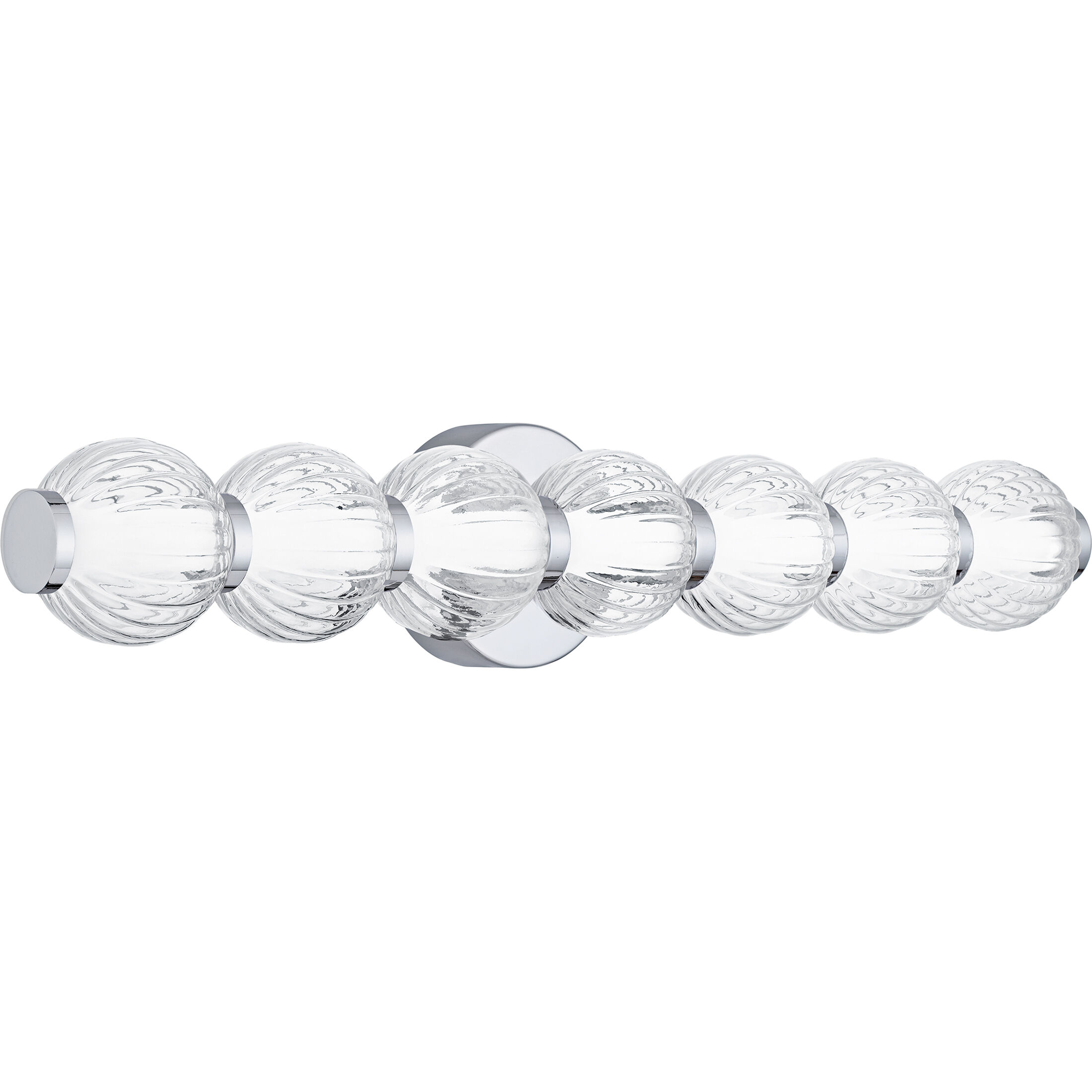 Elway LED 25.25 inch Polished Chrome Bath Light Wall Light, Medium