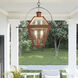Rue De Royal 2 Light 21 inch Aged Copper Outdoor Hanging Lantern