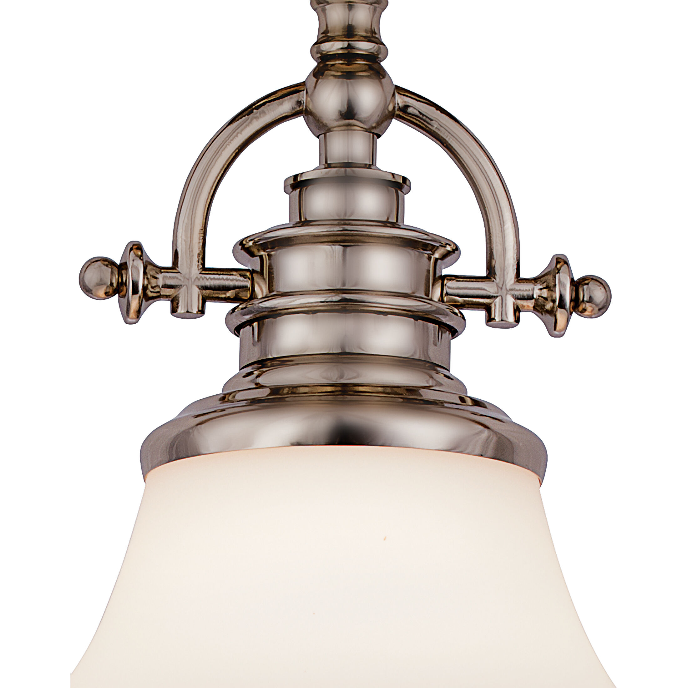 Grant 1 Light 14 inch Brushed Nickel Pendant Ceiling Light