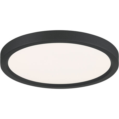 Outskirts 11 inch Earth Black Flush Mount Ceiling Light