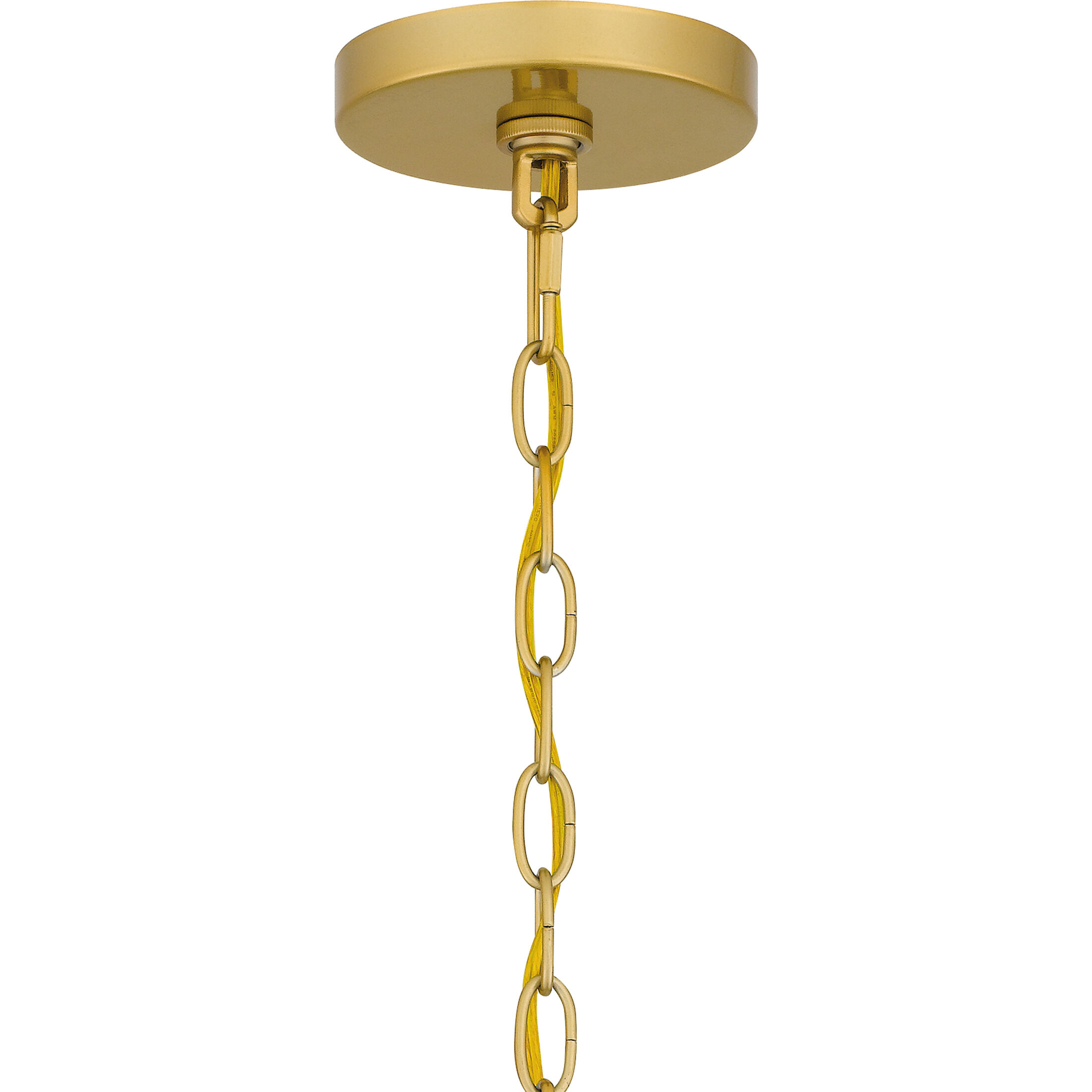 Mabel 5 Light 26 inch Light Gold Chandelier Ceiling Light