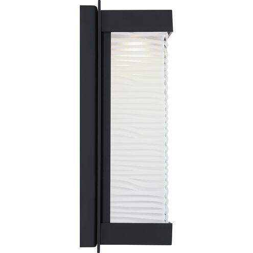 Celine LED 10 inch Matte Black Outdoor Wall Lantern