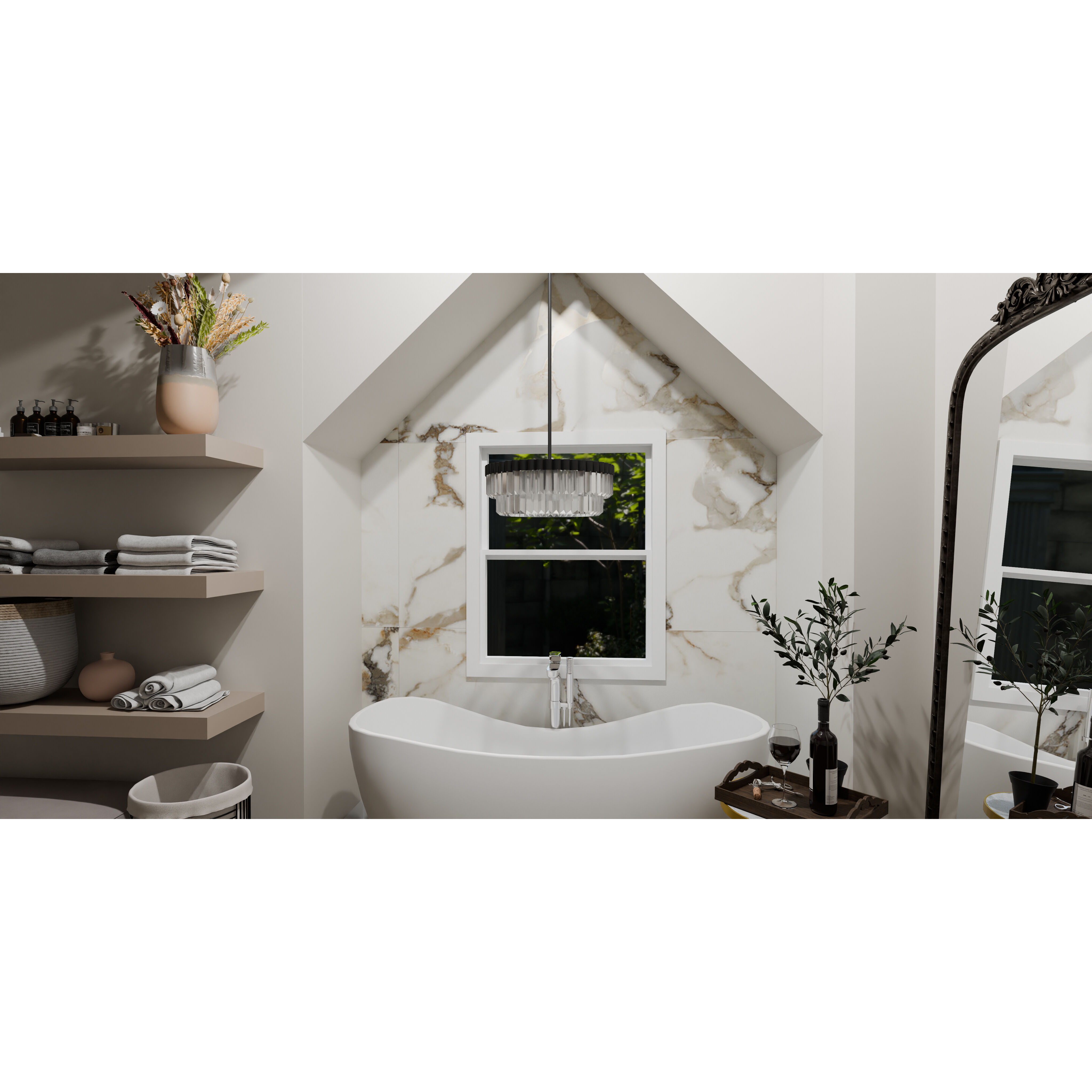 Starlight 4 Light 18.5 inch Matte Black Pendant Ceiling Light, Large