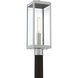 Westover 1 Light 21 inch Stainless Steel Outdoor Post Lantern