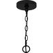 Shea 6 Light 31 inch Matte Black Chandelier Ceiling Light
