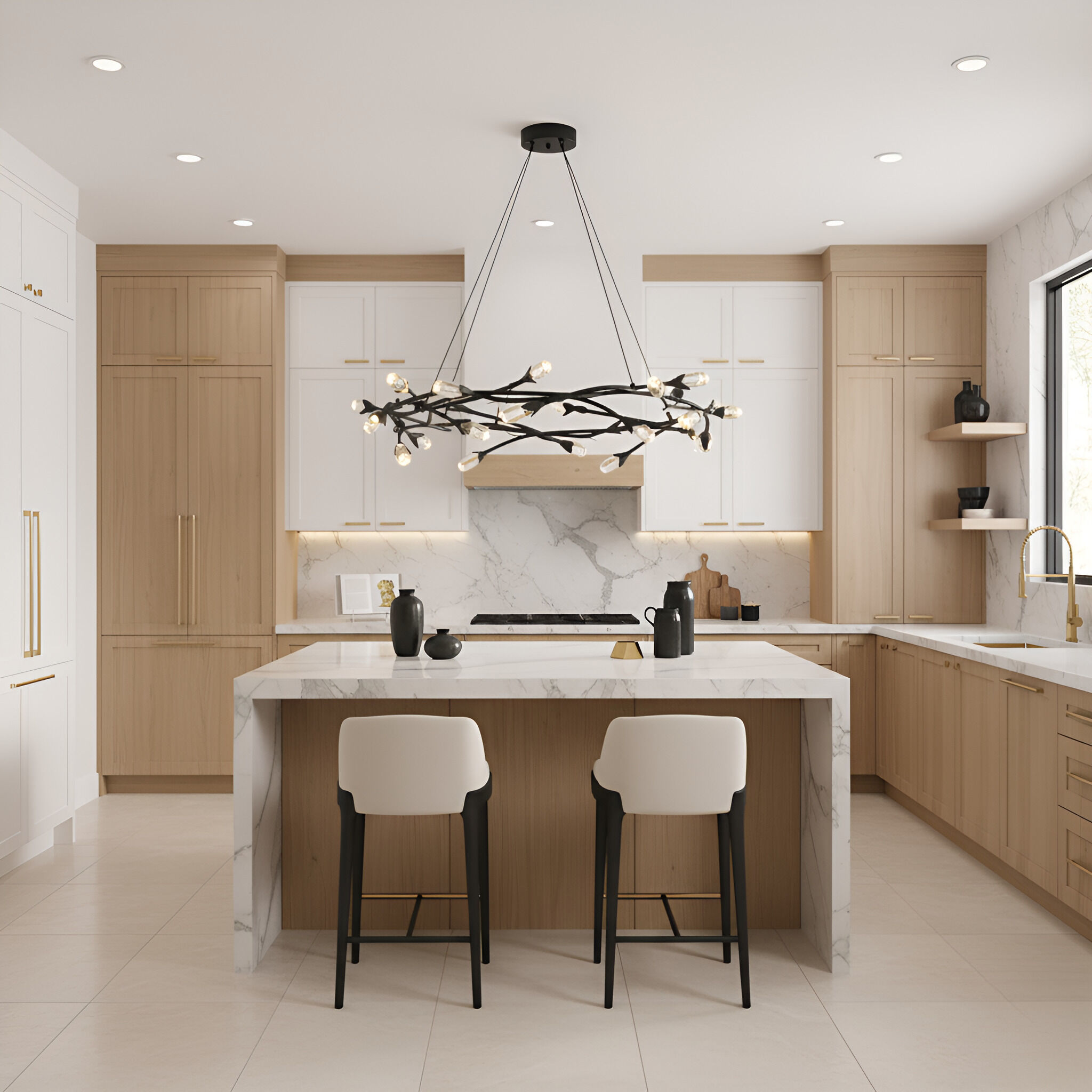 Cora Pendant Ceiling Light in Matte Black