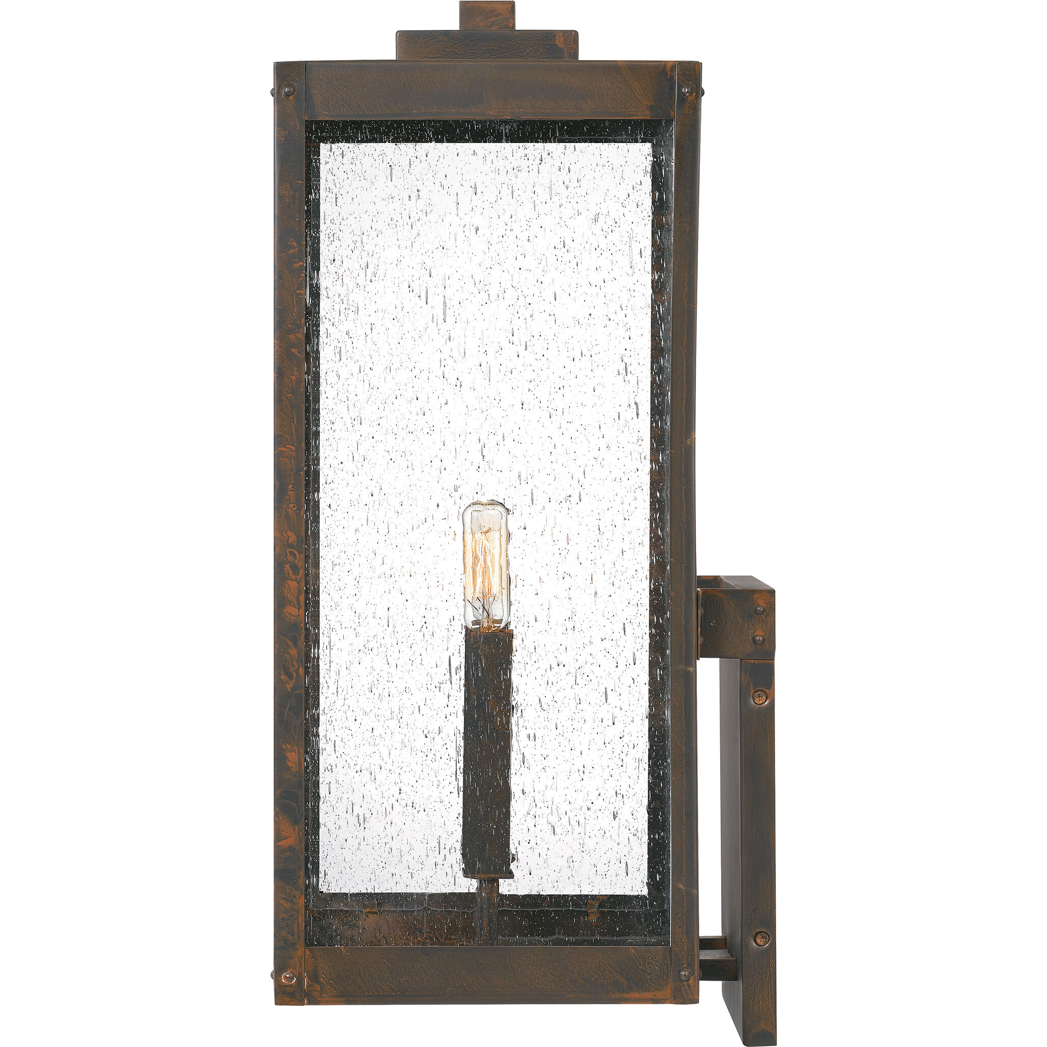 Westover 2 Light 23 inch Industrial Bronze Outdoor Wall Lantern