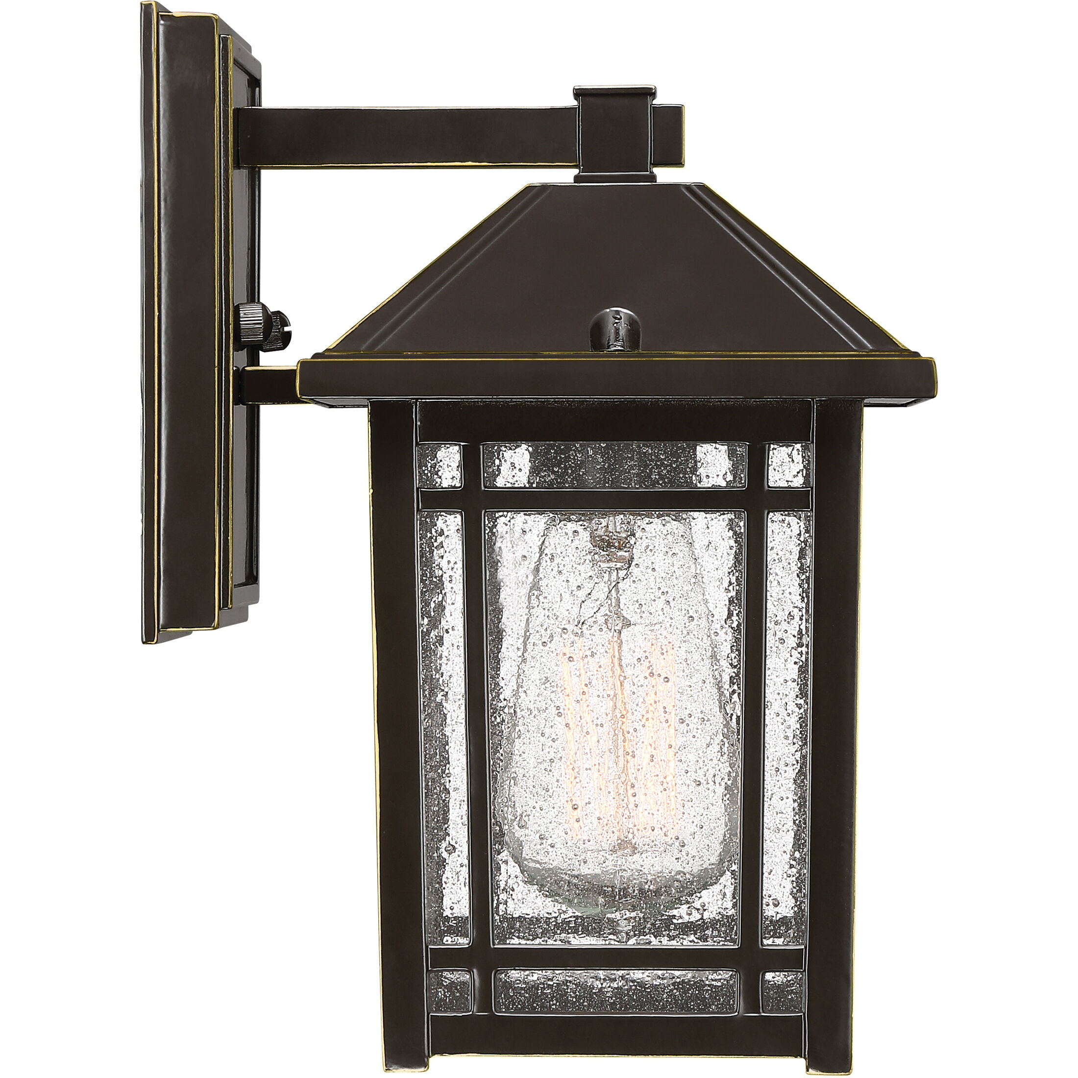 Cedar Point 1 Light 10 inch Palladian Bronze Outdoor Wall Lantern