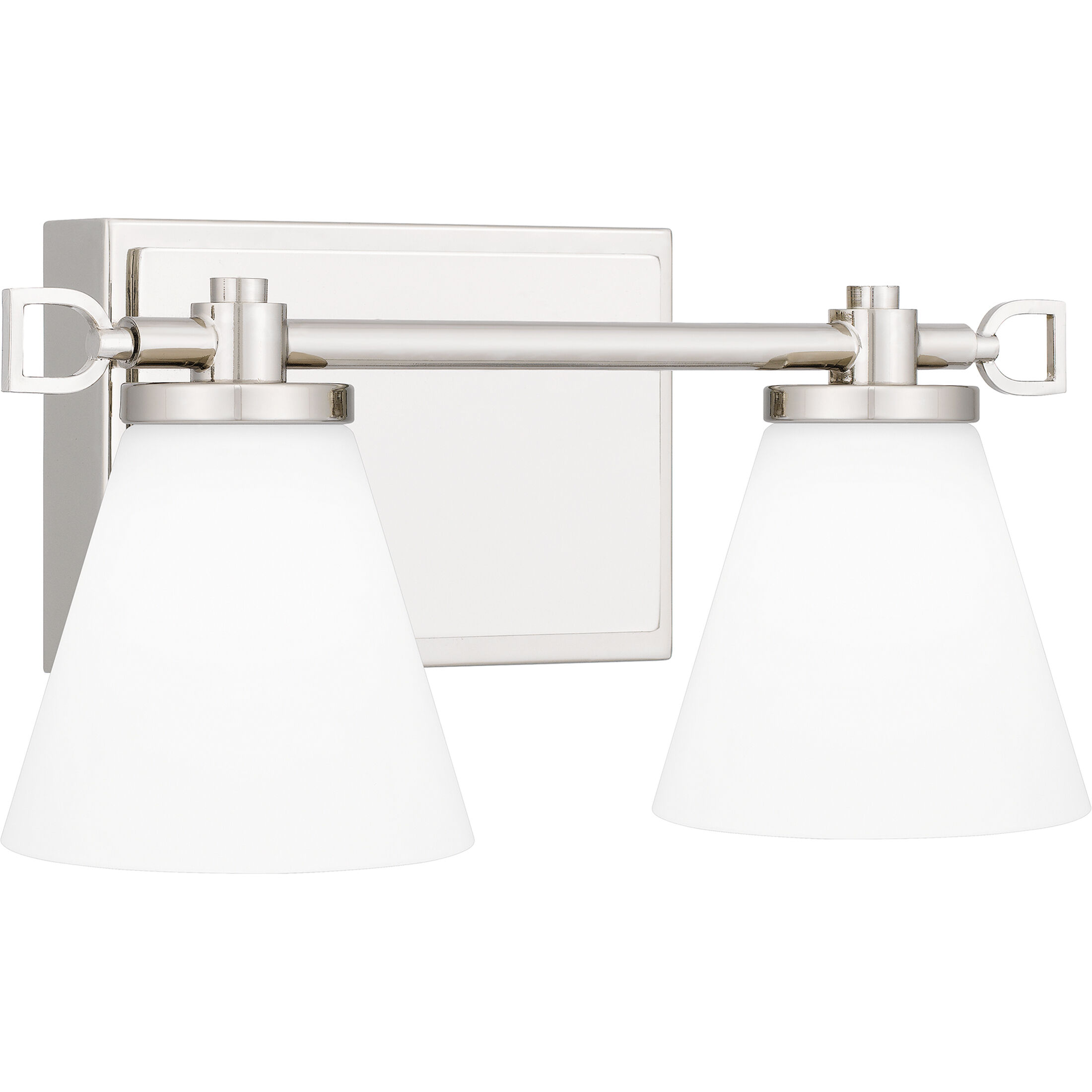 Daniels LED 13.25 inch Polished Nickel Bath Light Wall Light