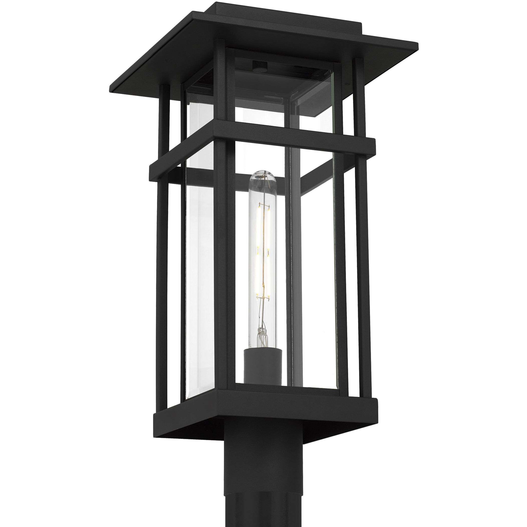 Morgan 1 Light 10 inch Earth Black Outdoor Hanging Lantern