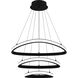 Bardot LED 27.5 inch Matte Black Pendant Ceiling Light