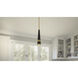 Piccolo LED 3 inch Weathered Brass Mini Pendant Ceiling Light