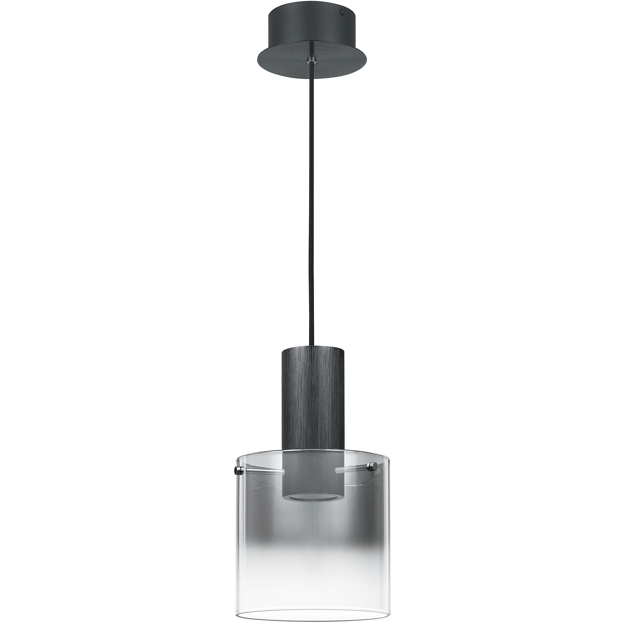 Kilmer LED 8 inch Earth Black Mini Pendant Ceiling Light