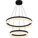 Cohen LED 23.75 inch Oil Rubbed Bronze Pendant Ceiling Light
