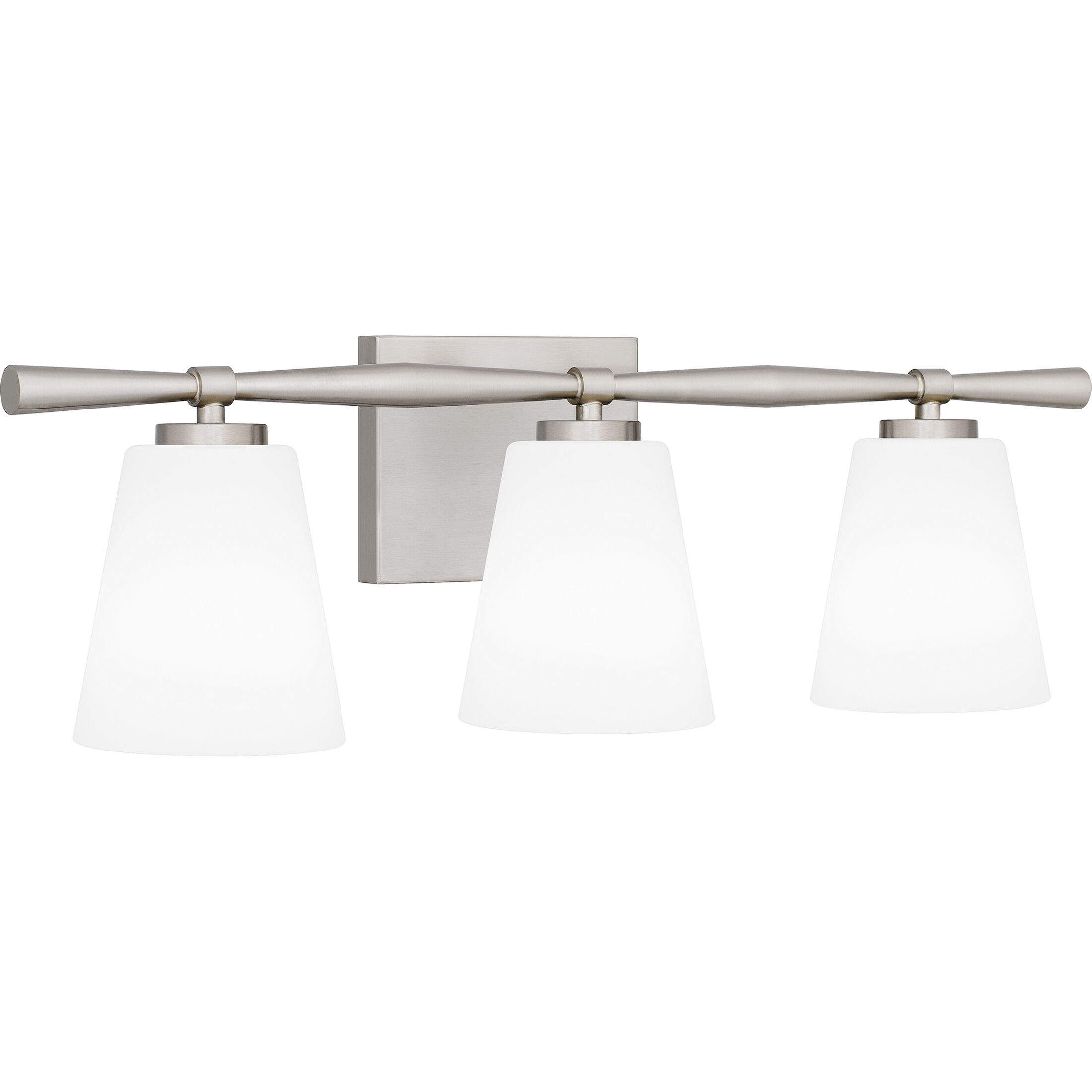 Quoizel BID8623BN Brindley 3 Light 24 inch Brushed Nickel
