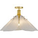 Milton 5 Light 25.25 inch Light Gold Pendant Ceiling Light