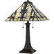 Draxen 24 inch 75 watt Valiant Bronze Table Lamp Portable Light