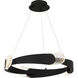 Saffron LED 24 inch Matte Black Pendant Ceiling Light, Large