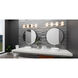 Selena LED 36 inch Polished Chrome Bath Light Wall Light, Extra Large