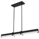 Theodore LED 48 inch Matte Black Island Light Ceiling Light