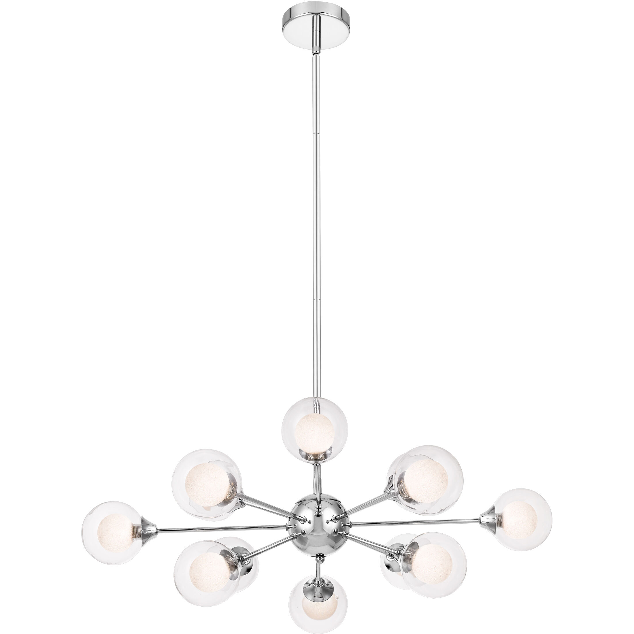 Spellbound 12 Light 29 inch Polished Chrome Chandelier Ceiling Light