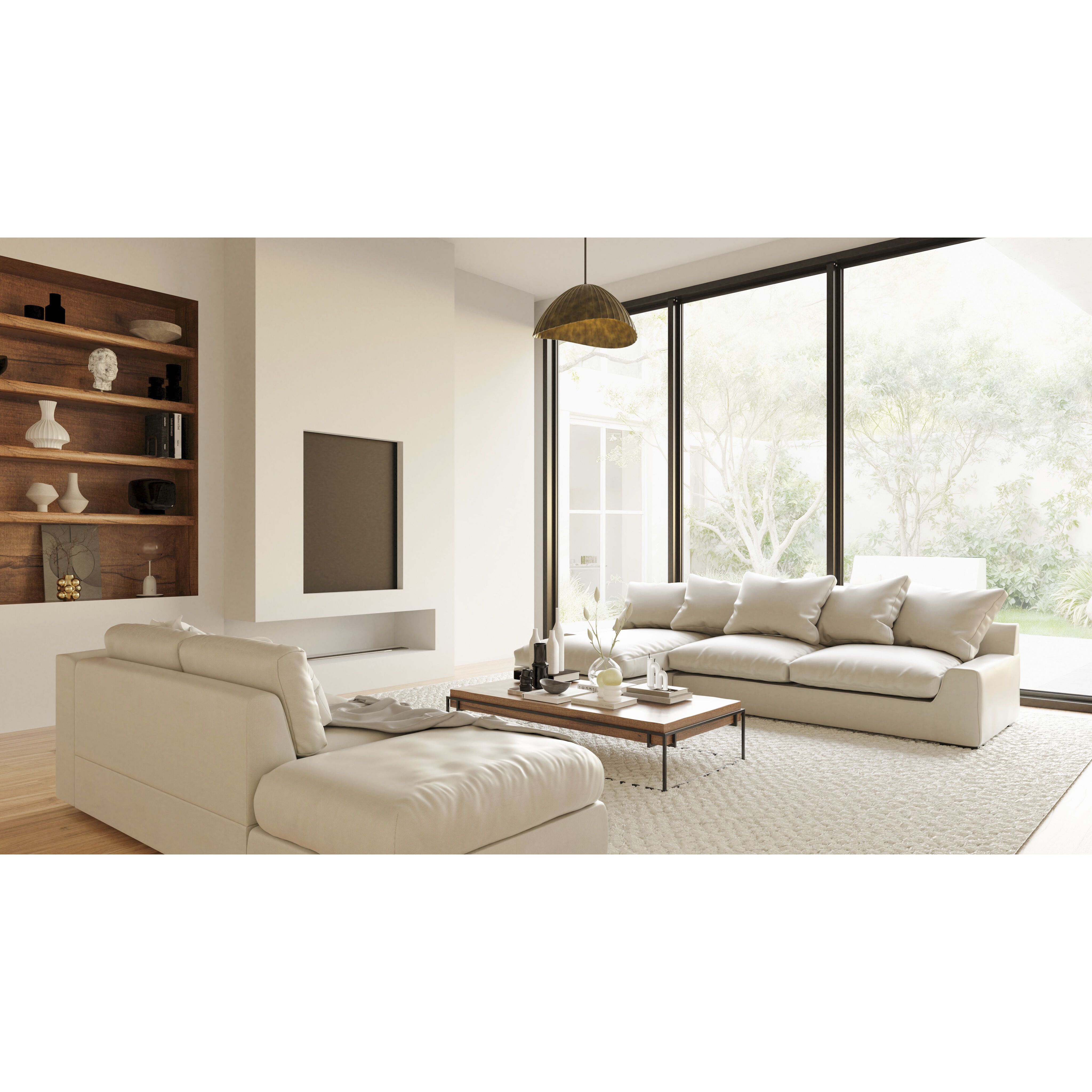 Ariel 4 Light 24 inch Matte Black Pendant Ceiling Light, Large