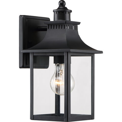 Chancellor 1 Light 11 inch Mystic Black Outdoor Wall Lantern