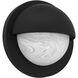 Harlowe 1 Light 8 inch Matte Black Outdoor Wall Lantern