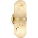 Bree Wall Sconce Wall Light in Brushed Gold