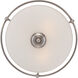 Griffin 3 Light 17 inch Antique Nickel Flush Mount Ceiling Light