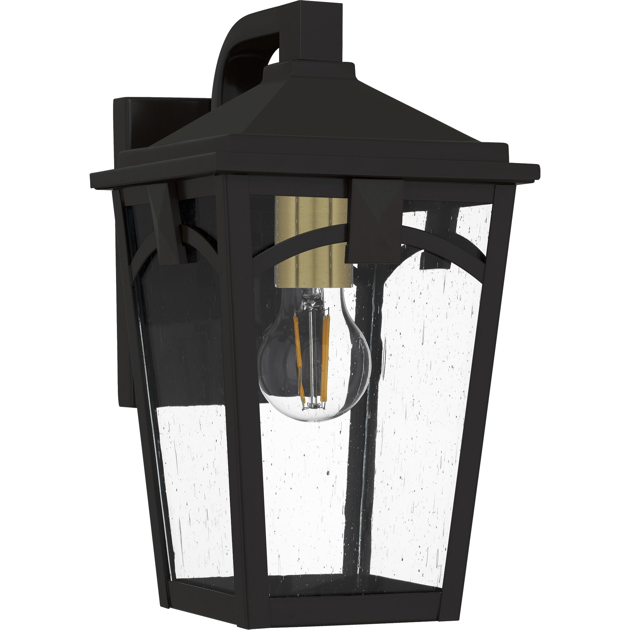 Jaxon 1 Light 12.5 inch Western Bronze Outdoor Wall Lantern