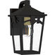Jaxon 1 Light 12.5 inch Western Bronze Outdoor Wall Lantern