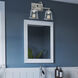 Nicholas 2 Light 15 inch Brushed Nickel Bath Light Wall Light