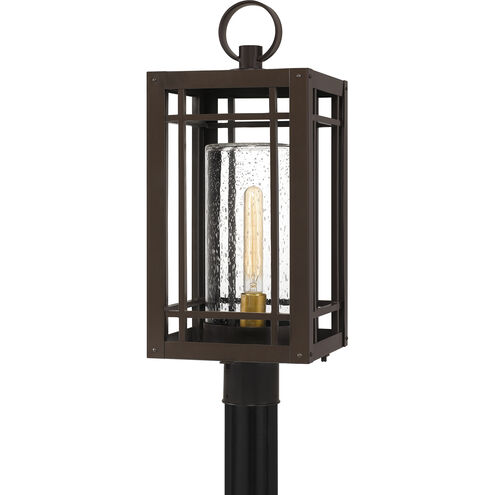 Quoizel Pelham 1 Light 24 inch Western Bronze Outdoor Post Lantern, Large PLH9010WT - Open Box