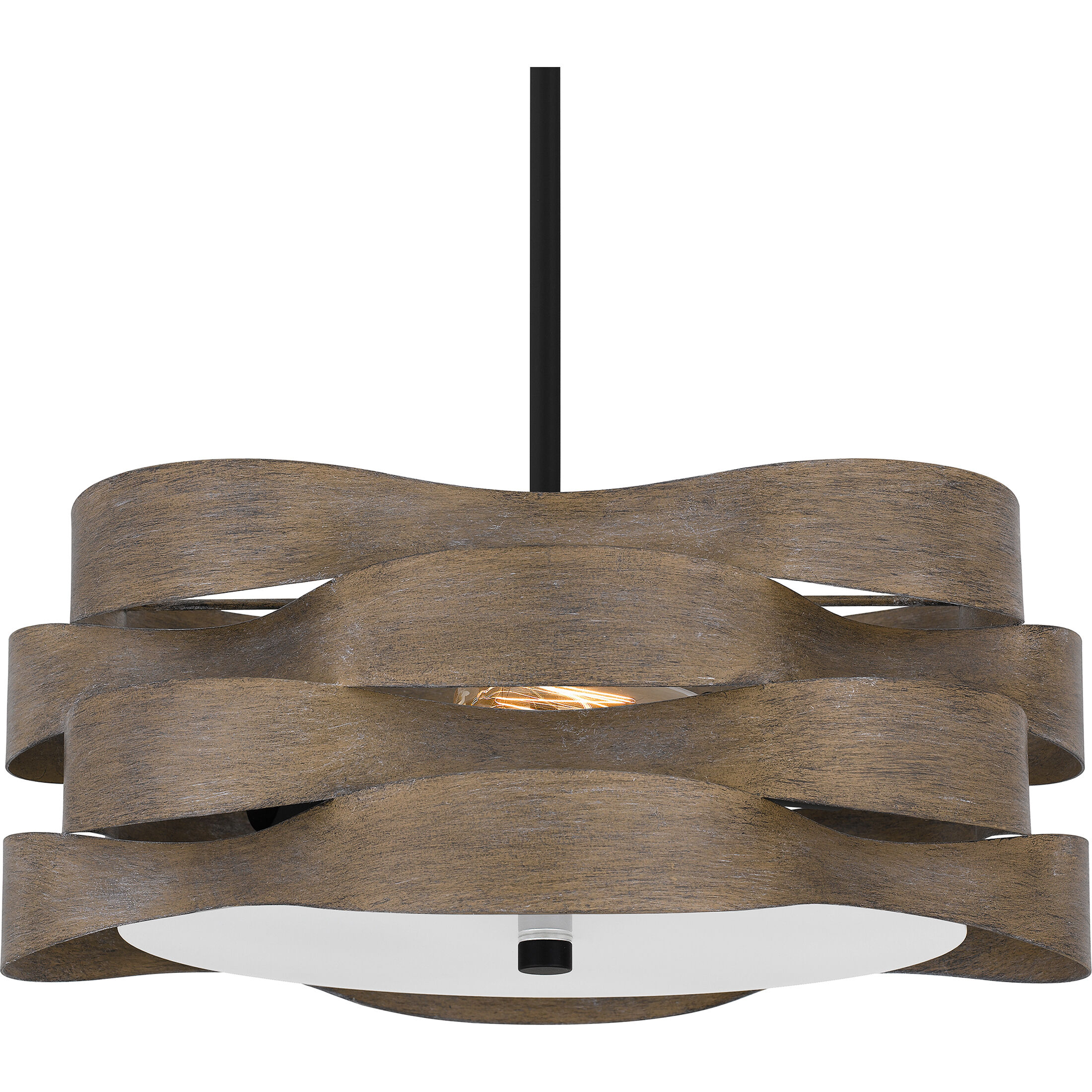 Appleton 2 Light 16 inch Matte Black Pendant Ceiling Light