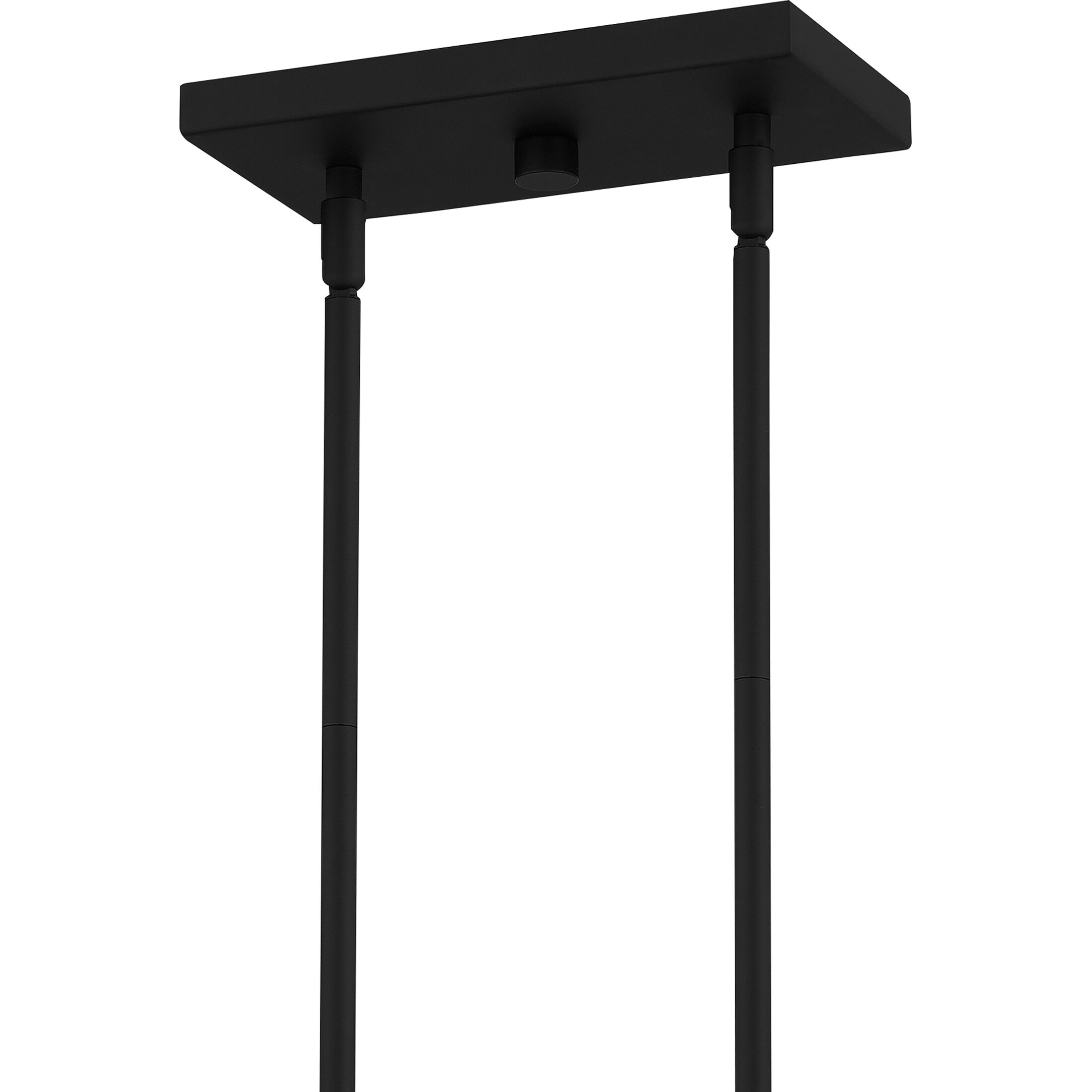 Daphne 5 Light 38.5 inch Matte Black Island Light Ceiling Light